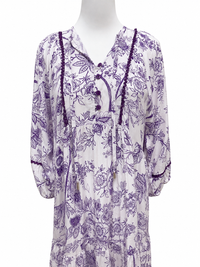 Lavender Garden Maxi Dress