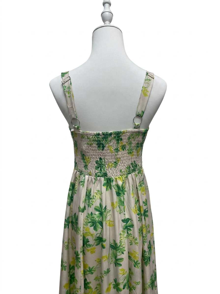 Meadow Bloom Midi Dress
