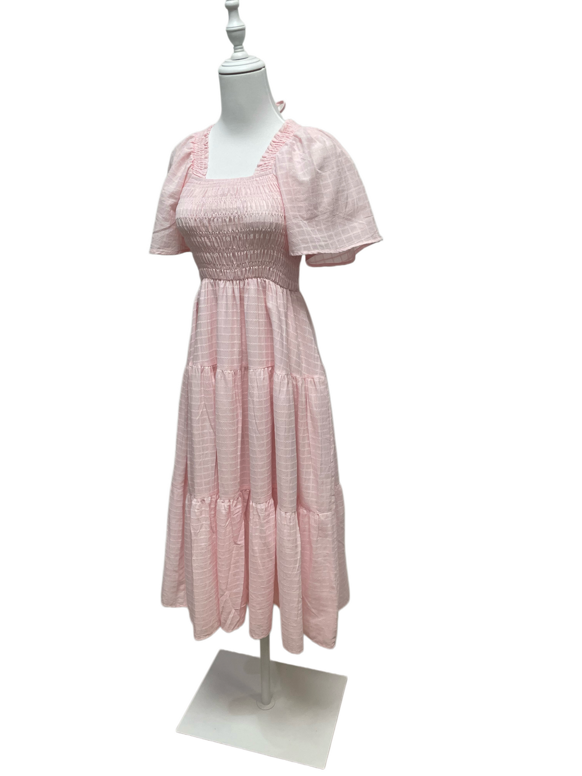 Breeze Shirred Maxi Dress