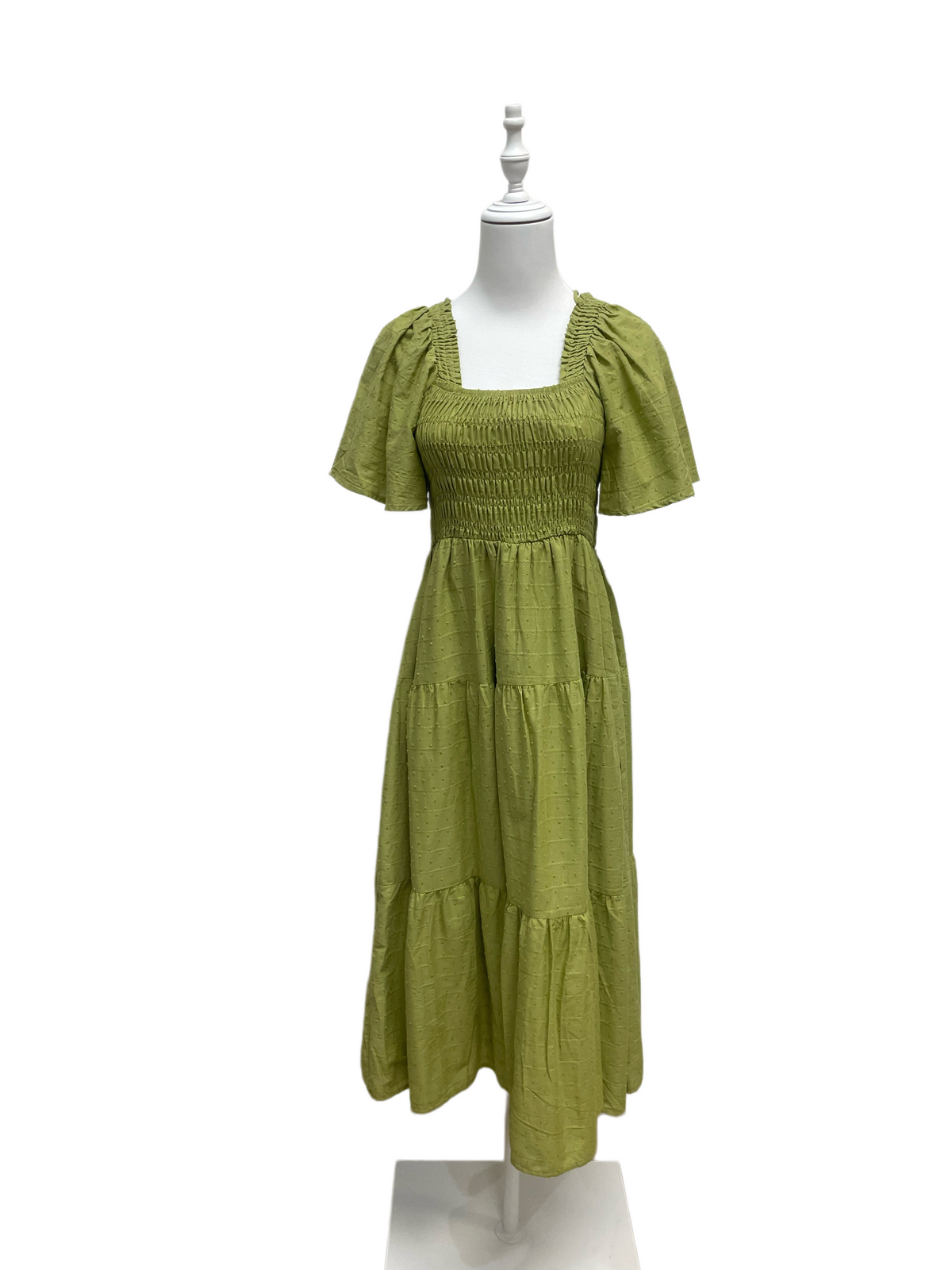 Breeze Shirred Maxi Dress