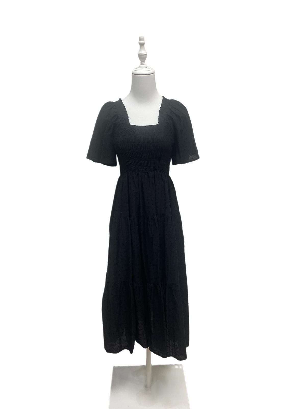 Breeze Shirred Maxi Dress