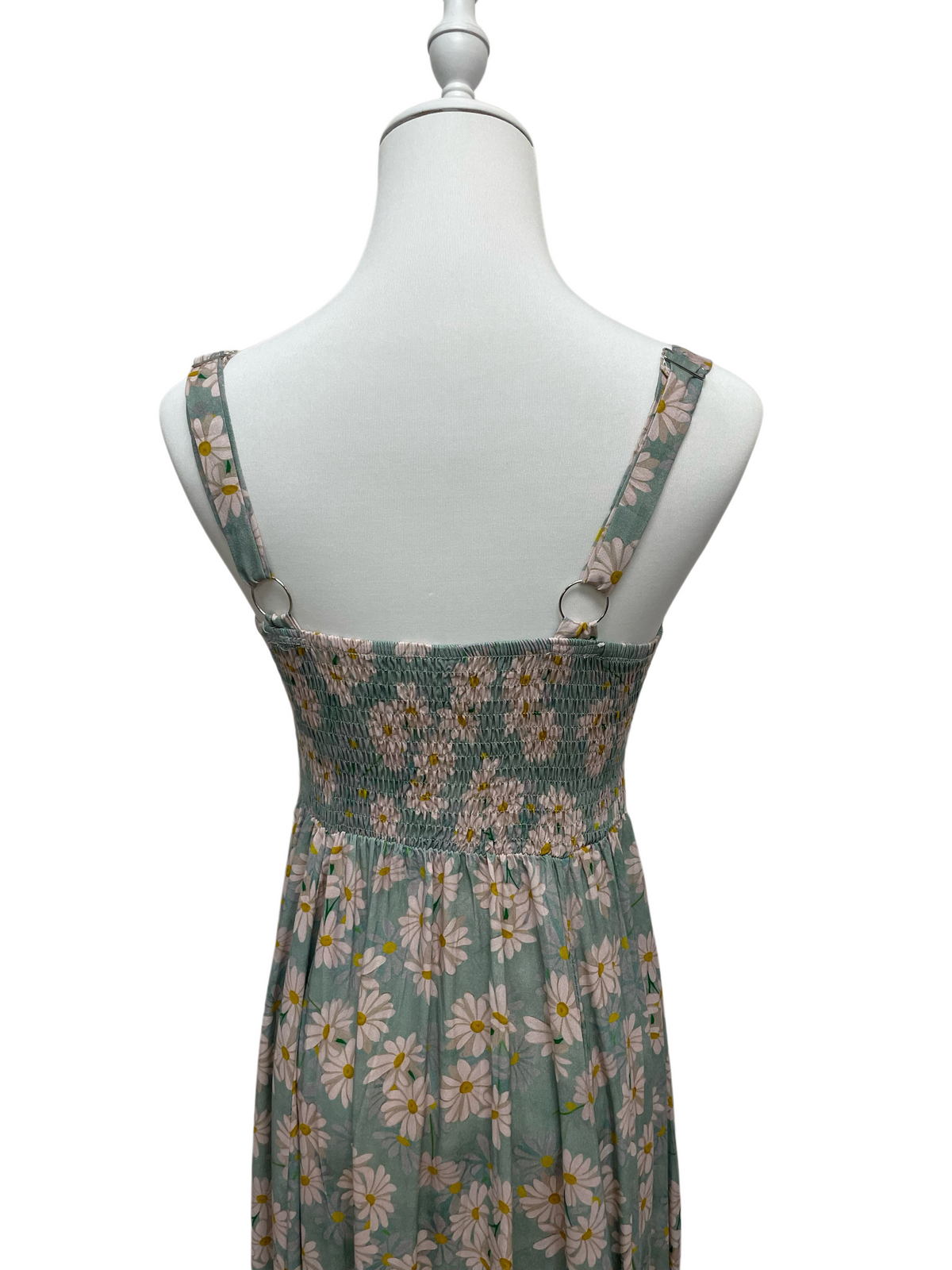Meadow Daisy Tie-Front Midi Dress