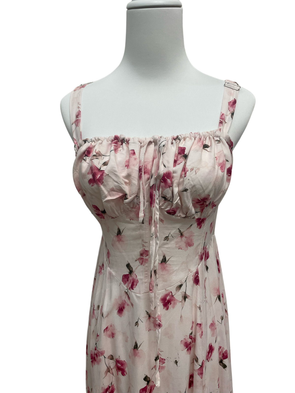 Blush Petal Maxi Dress