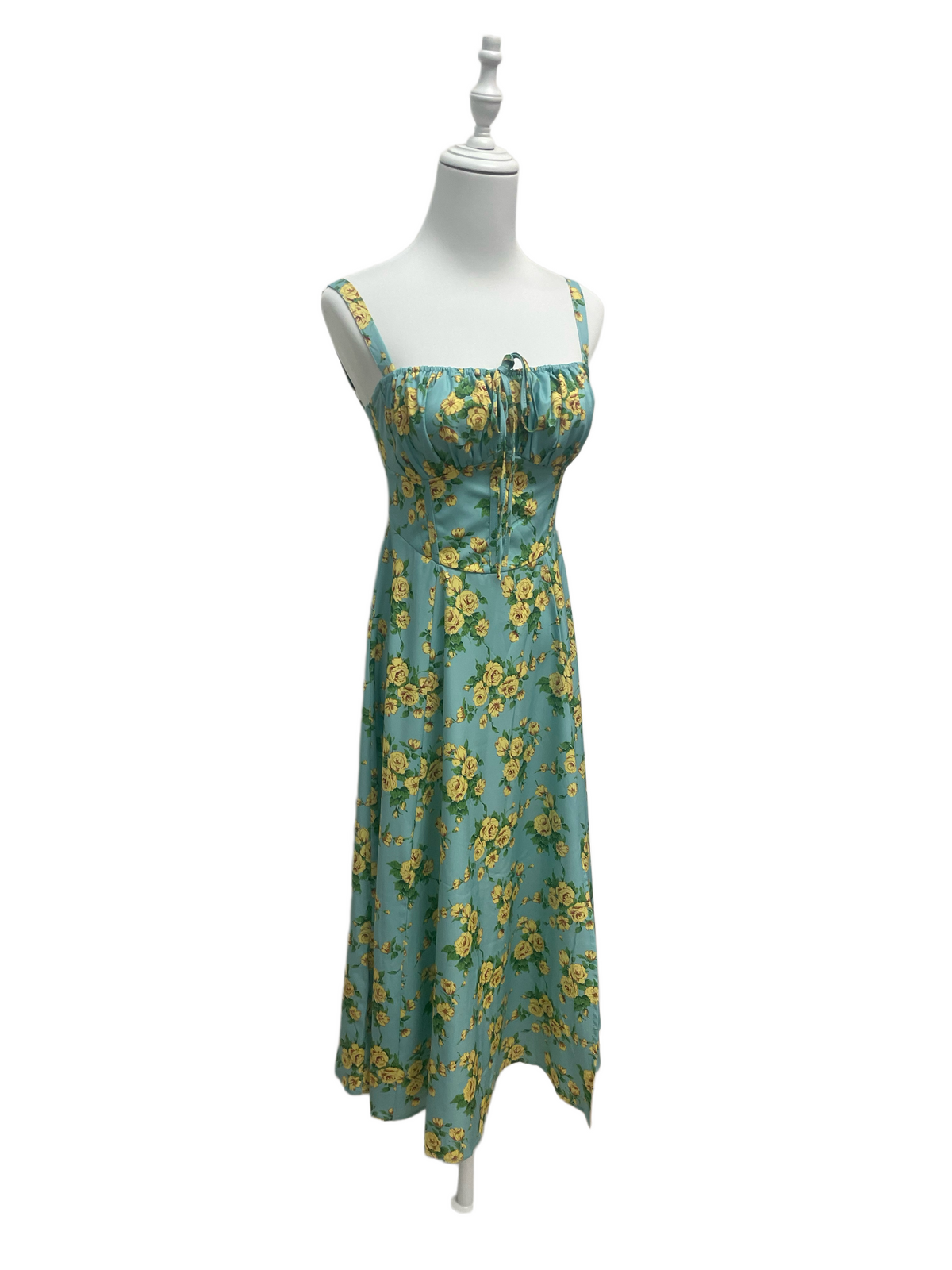 Meadow Bloom Floral Midi Dress