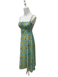 Meadow Bloom Floral Midi Dress