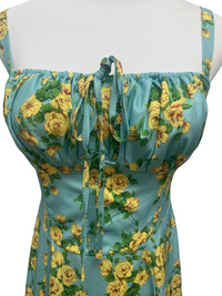 Meadow Bloom Floral Midi Dress
