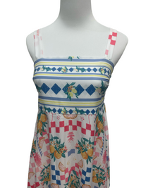 Amalfi Citrus Midi Dress