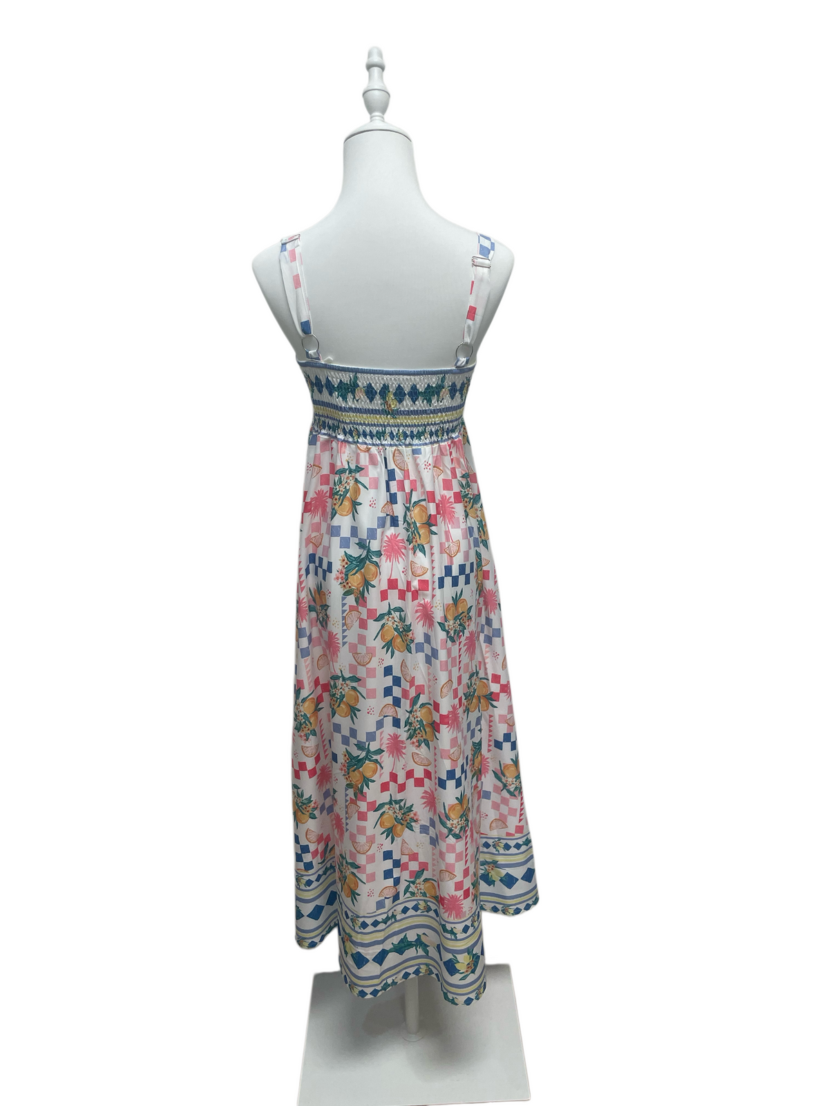 Amalfi Citrus Midi Dress