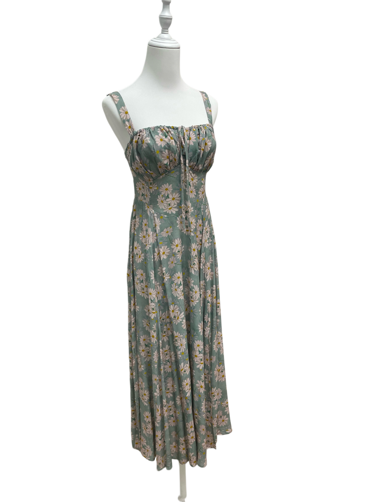 Sage Daisy Maxi Dress